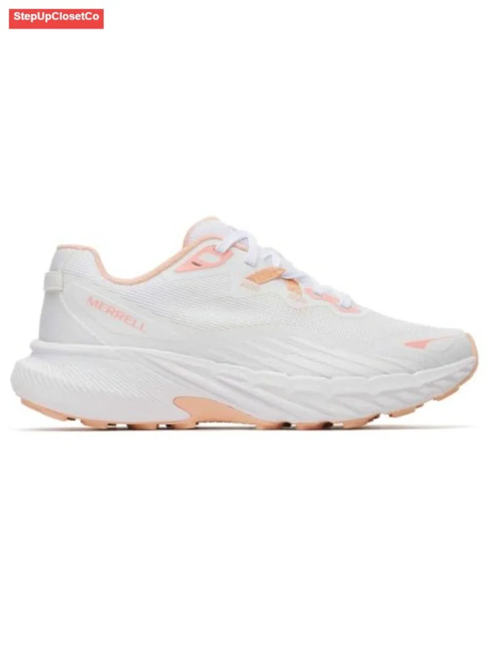 Trail Running Shoes Breathable Mesh Lace-Up Athletic Sneakers